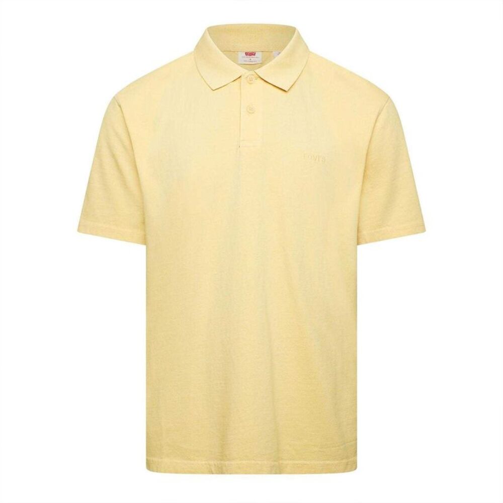 Levis Mens Authentic Polo Shirt / Yellow